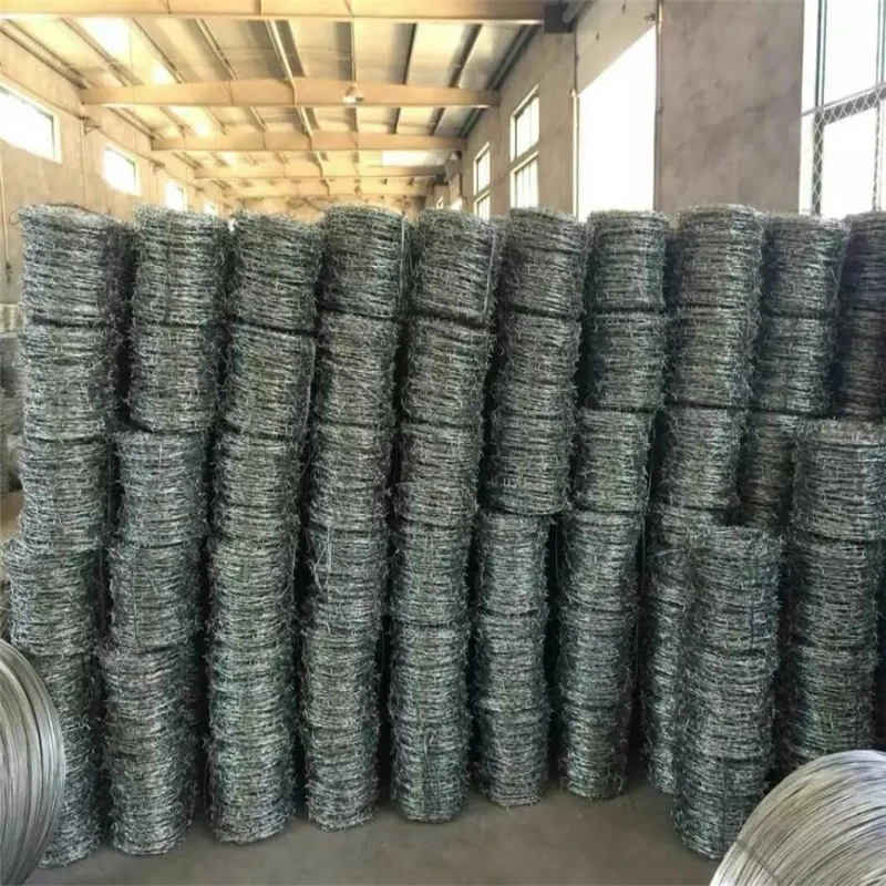 Galvanized Double Twisted Barbed Iron Wire (MT-BW004)