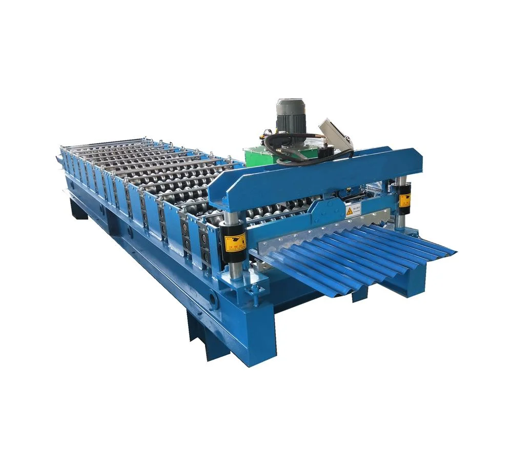 Metal Corrugated Roofing Sheets Roll Forming Machine