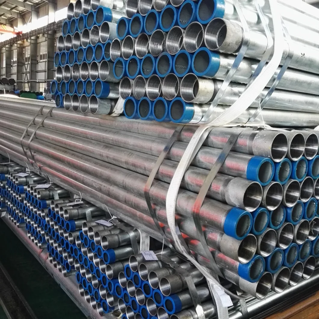 Common & Customized ASTM A53 Galvanized Steel Pipe for Industrial Water Lines