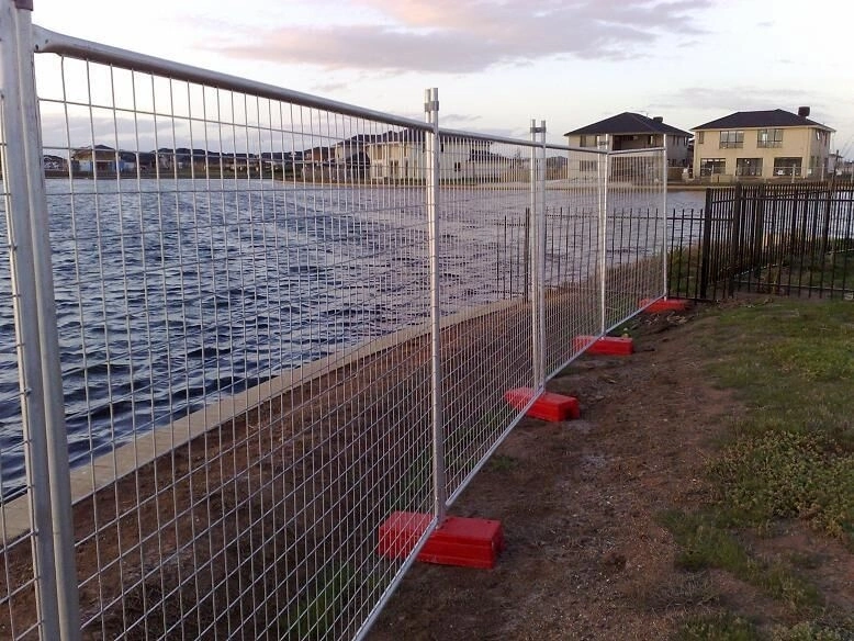 Hot-Dipped Galvanized Chain Link Temporary Fence for Us Market