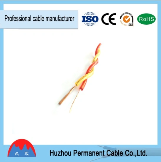 450/750V Copper Double Wrings Electrical Wire Twisted Cable Wiring