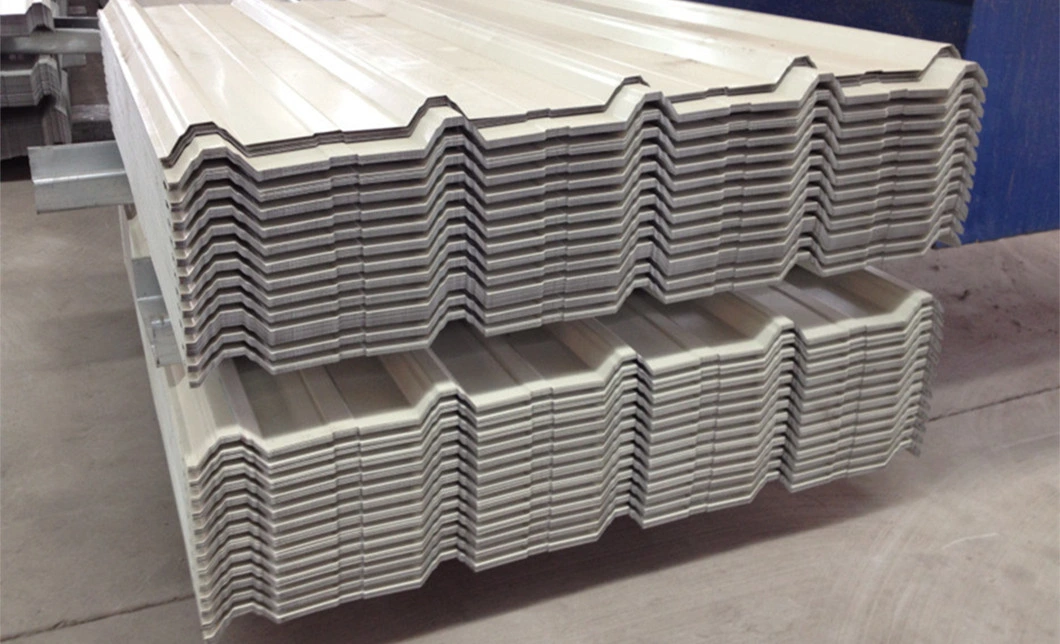 Steel Material Cold Rolled Prepainted Galvanised Corrugated Steel Roofing Sheet