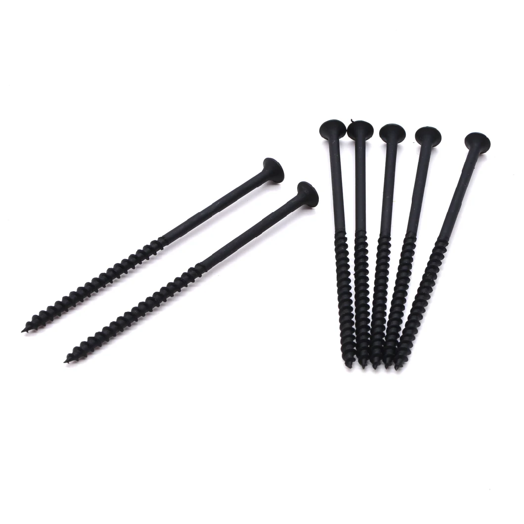 Wholesale Bugle Head Collated Drywall Chipboard Screws, Black Drywall Screw for Wood
