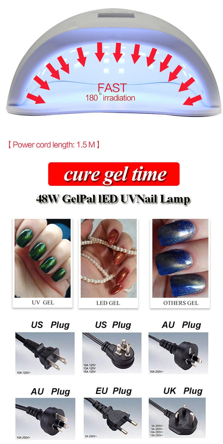 Hot Seller 48W Sun5 Gel Polish Curing UV Gel LED Lamp Nail Art Salon Machine