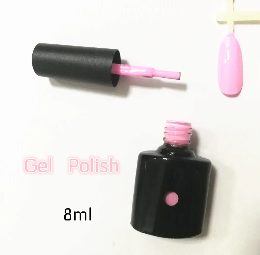 8ml Light Pink UV Gel Nail Gel Polish Lacquer