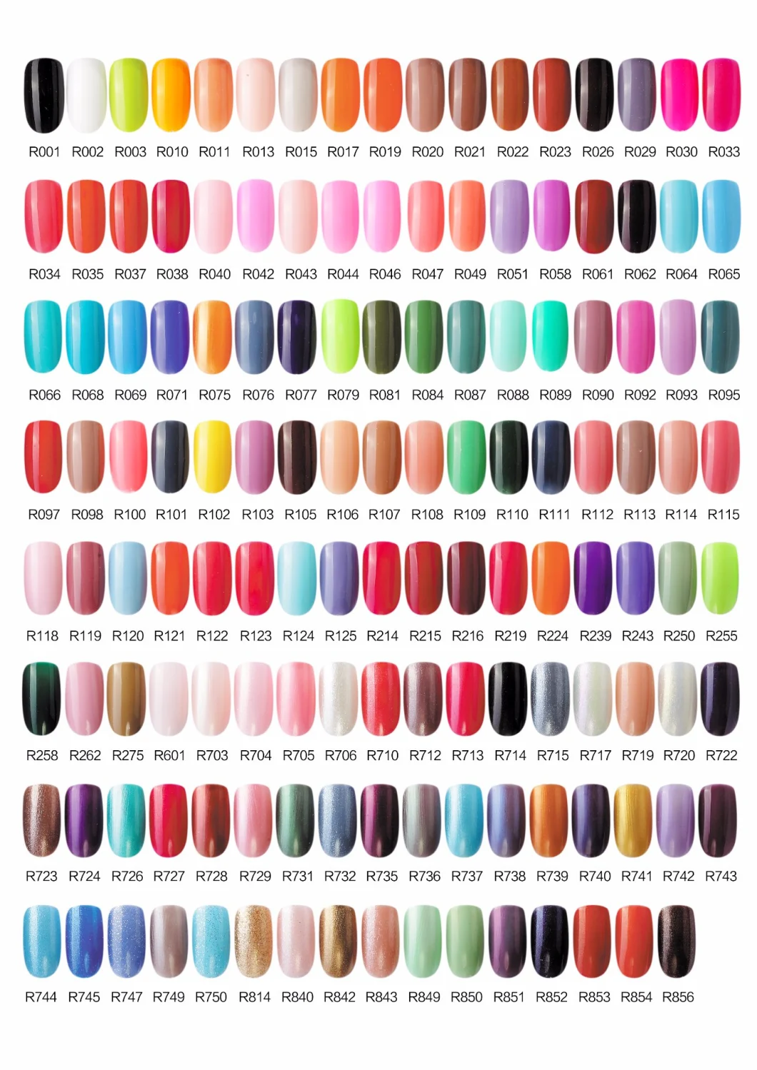 New Fashion 170 Colors One Phase UV Nail Gel by MSDS& SGS Certificated for Nail Art