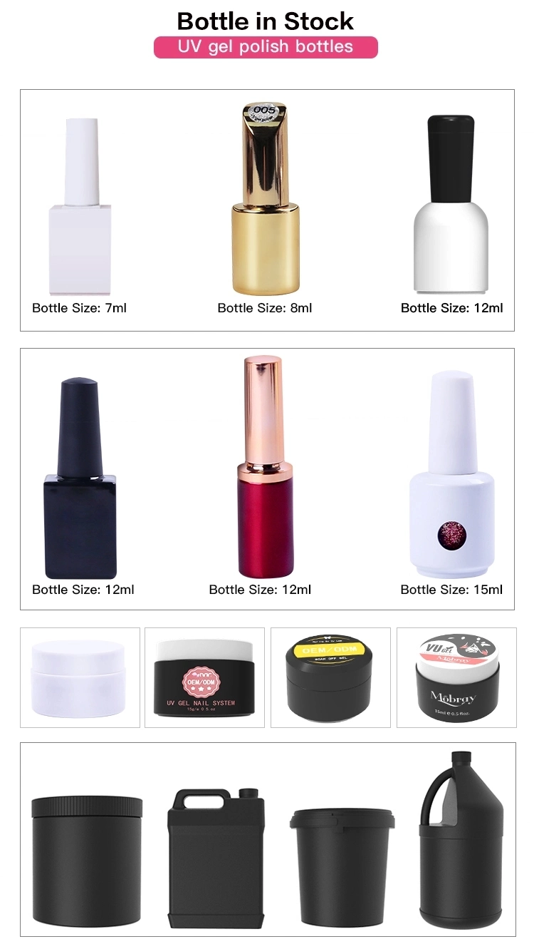 OEM Customize No Peculiar Smell Based Free Nail Gluenail Gel Polish Factory