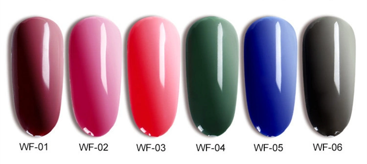 Customized Private Brand Temperature Changing Nail Art Color Gel Polish Nail UV Varnish