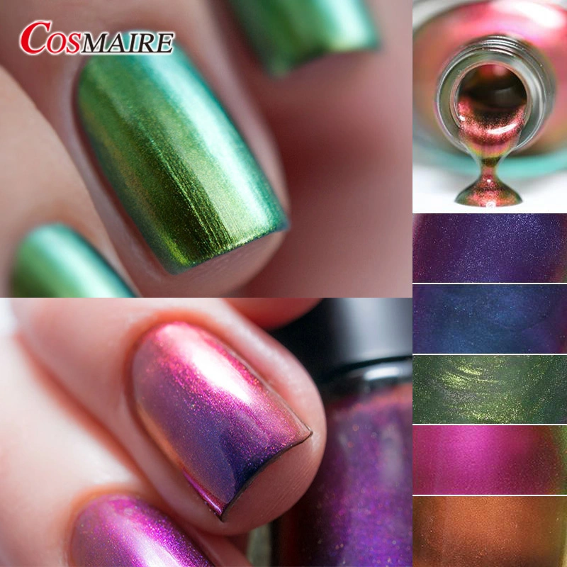 Chamleon Nail Gel Polish Colour Shifting Chrome Powder Chameleon Pigment