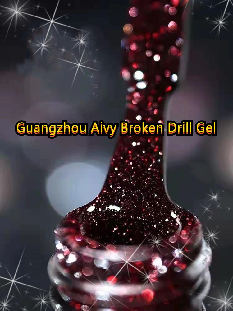 Hot Sale 2021 Broken Drill Glitter Gel Polish