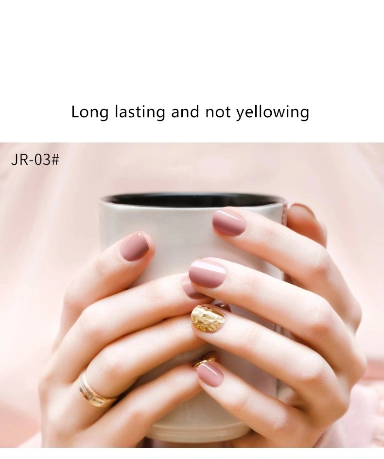 New Almond Blossom as Color Gel Nails Polish 3 Step UV Gel Polish