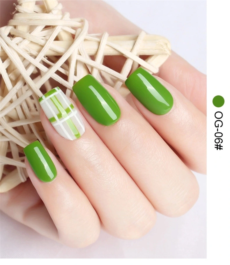 as 3D Olive Emerald Green Color Polish Nail Gel Varnish Primer for Nails Manicure UV Lamp Gel Nail Polish