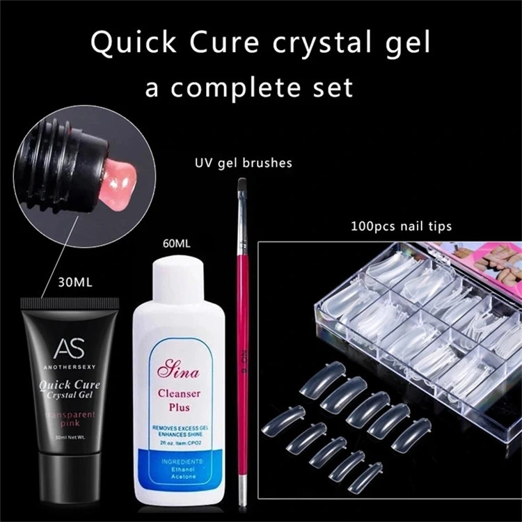 Private Logo Bulk LED UV Acrylic Poly Gel Polish Supplier for Manicure Extension