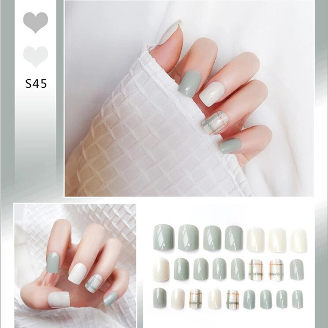 Bright Color Yue Color European and American Fashion Trend High-End False Nails