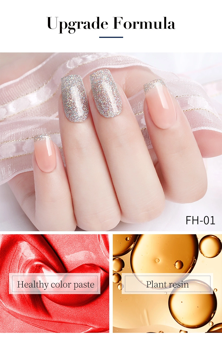 Six Colors UV Gel Profession Factory Wholesale Nail Gel Polish with Free Samples