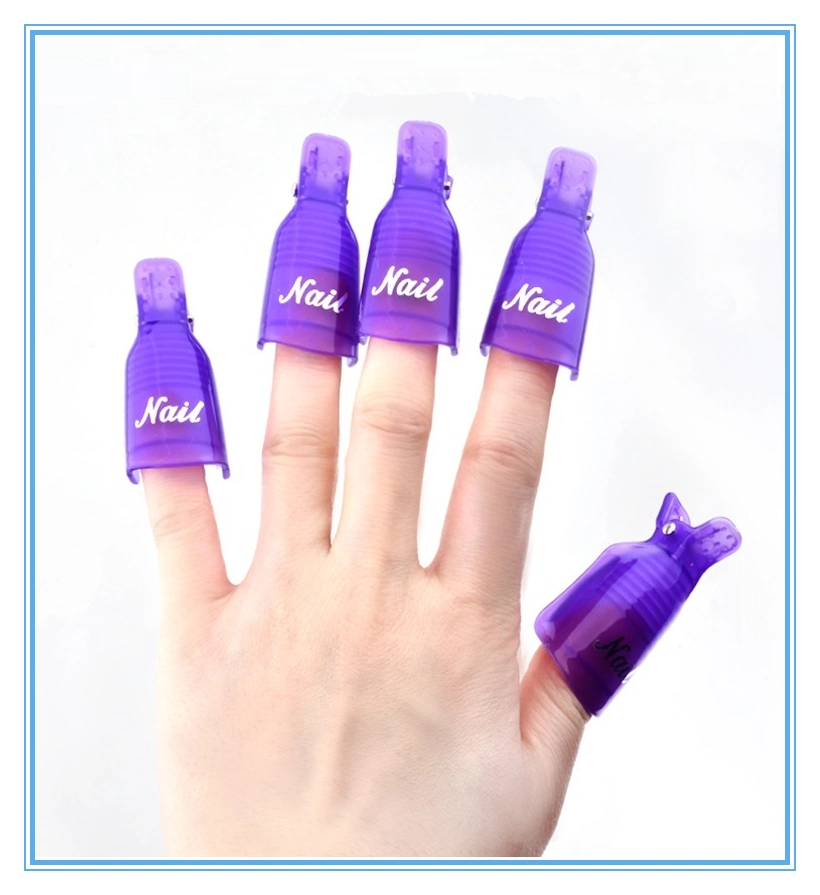 Popular Nail Art UV Gel Polish Remover Reusable Keeper