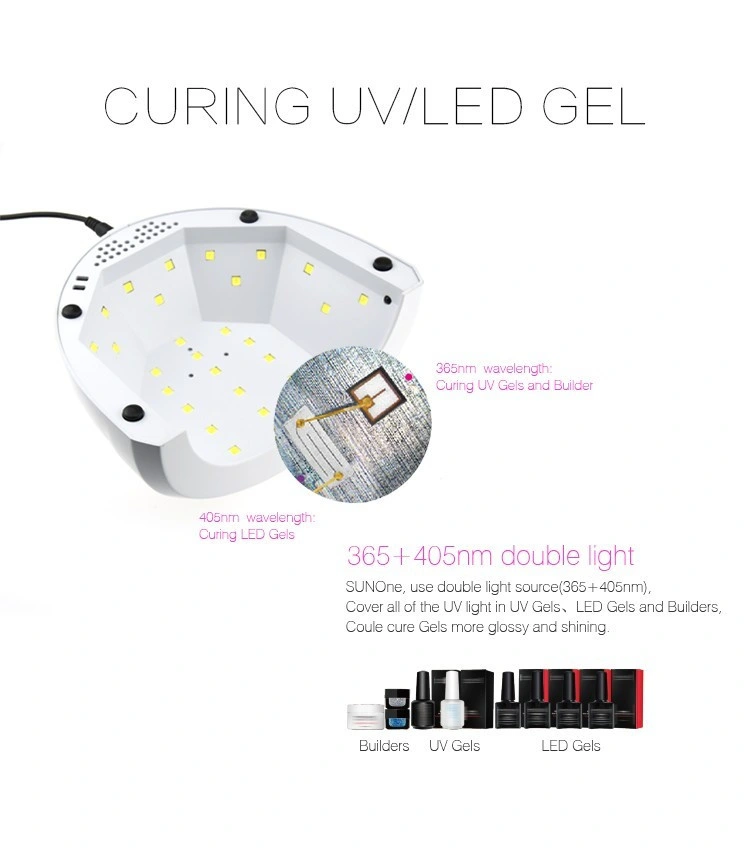 Professional Nail Manicure LED Gel Polish Dryer Lamp