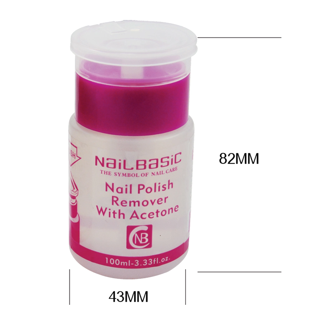 Nail Polish Remover with Pump Press to Use Large Volume Nail Polish Remover 70ml
