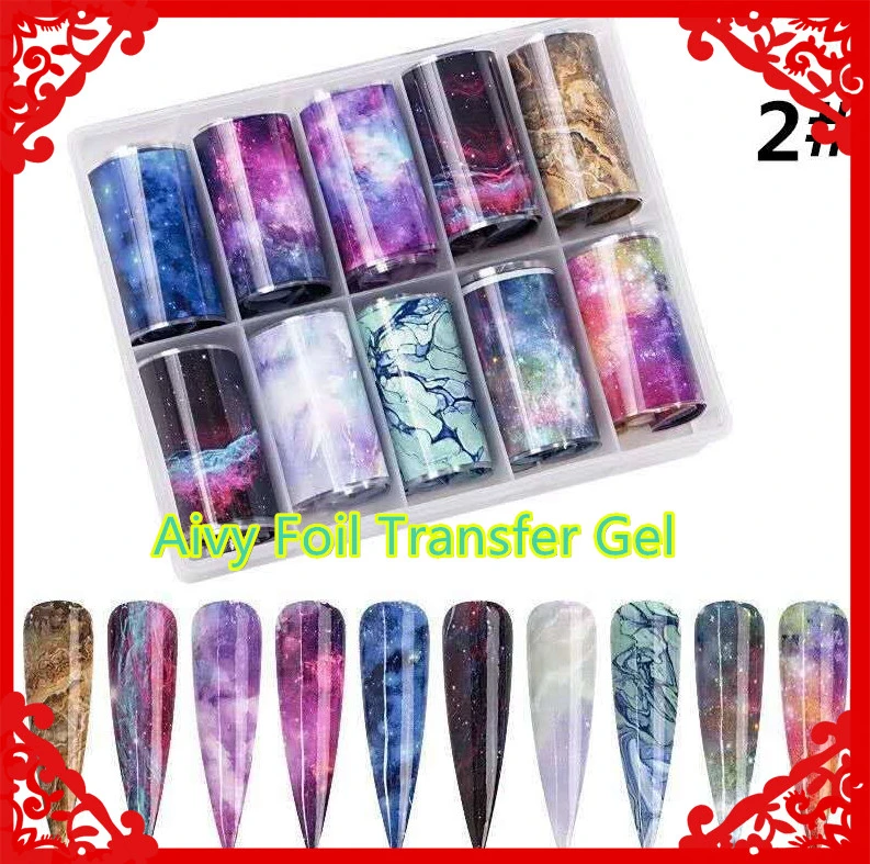 Fashion Popular Transfer Foil Gel for Star Nail Sticker Gel Nails Polish Supplier