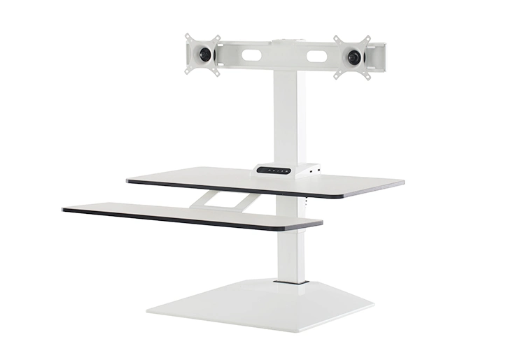 Office Furniture Dual Motors Height Adjustable Standing Standing Desk Home Office Electric Sit Stand Lifting Desk