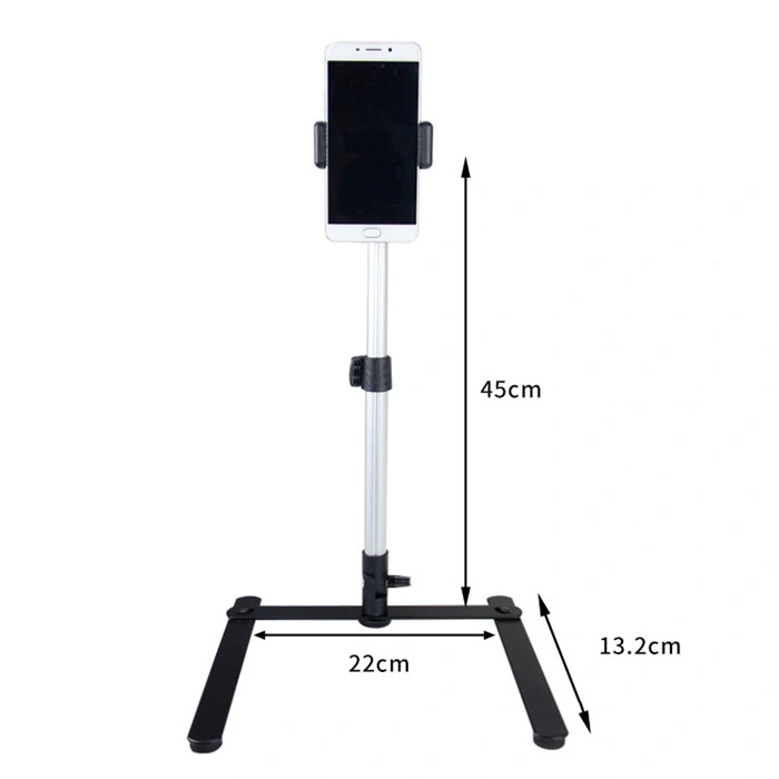 Mini Tripod Adjustable Tabletop Overhead Phone Mount Phone Stand