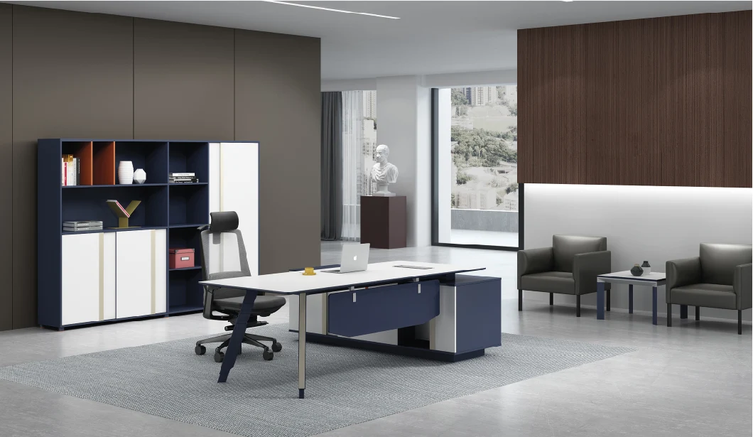 Melamine Base Office Furniture Desk Components Office Manager Computer Desk