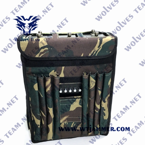 VIP Protection Security Backpack High Power GPS WiFi Cell Phone Signal Jammer