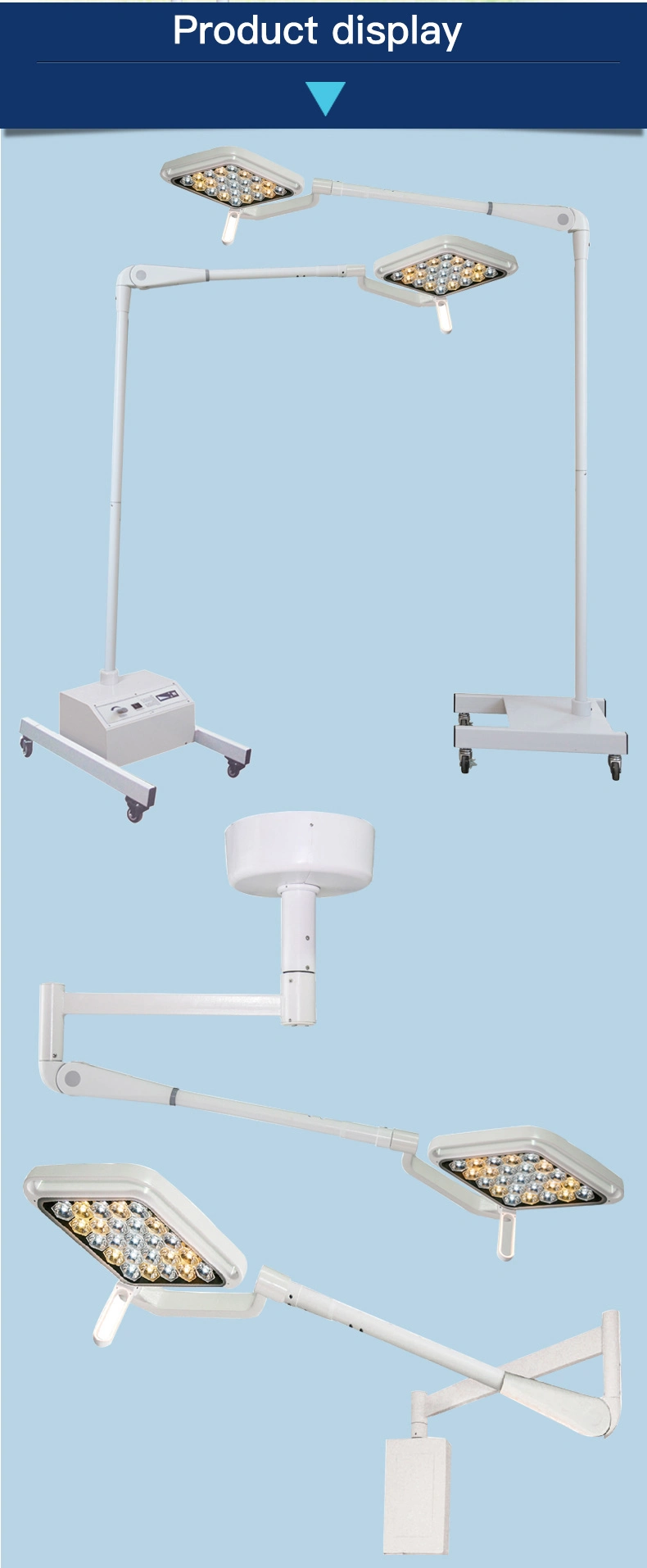 Mobile LED Operating Lamp with Spring Arm (HF-L25)