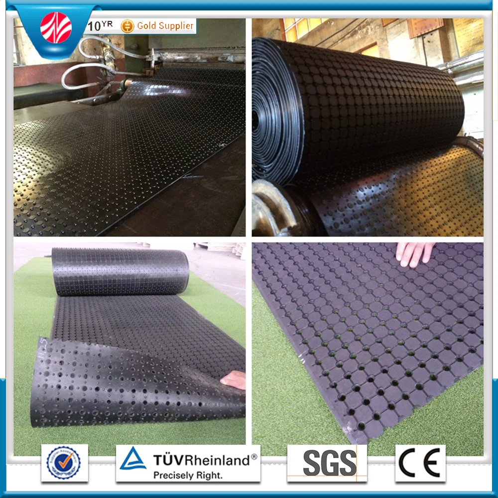 Drainage Rubber Mat Anti Slip Rubber Mat Colorful Rubber Roll Anti-Slip Kitchen Mats