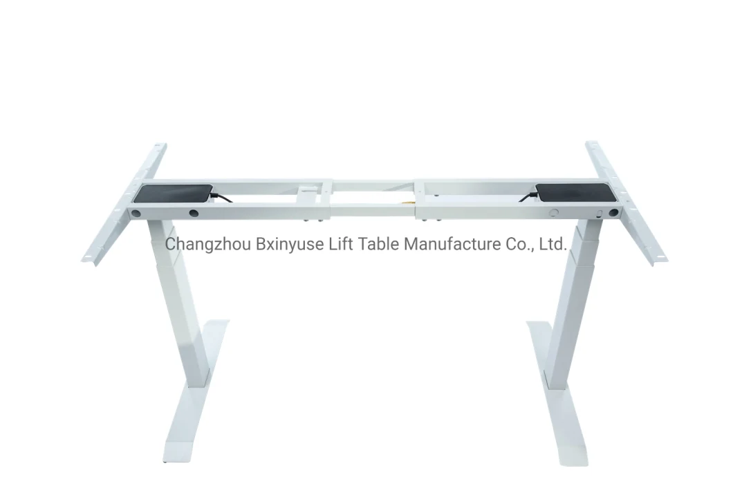 Metal Standing Desk Frame Dual Motor - Electric Adjustable Desk Workstation