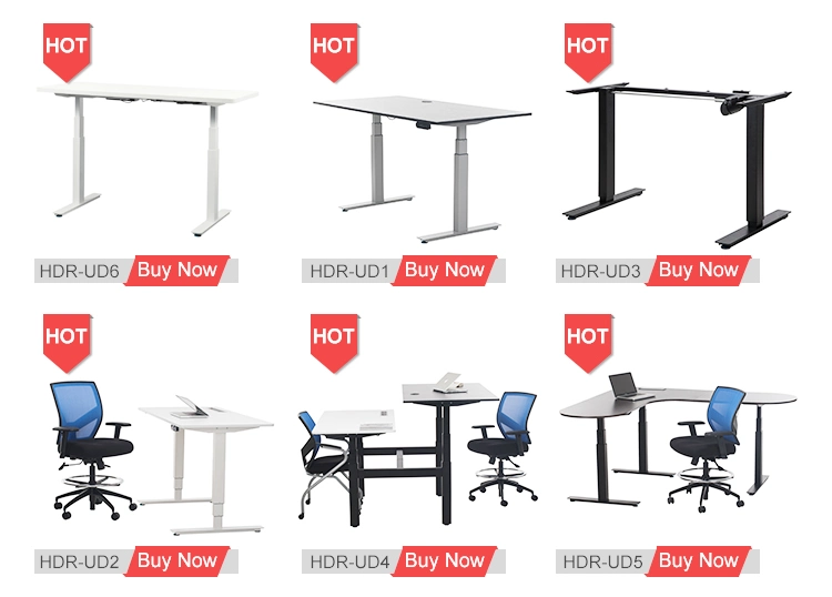 Office Furniture Dual Motors Height Adjustable Standing Standing Desk Home Office Electric Sit Stand Lifting Desk