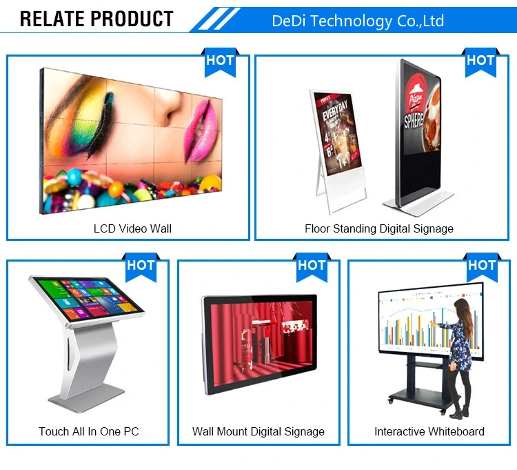 High Quality 2*2 55inch LCD Video Wall Advertising Samsung Video Wall Monitor LCD Video Wall