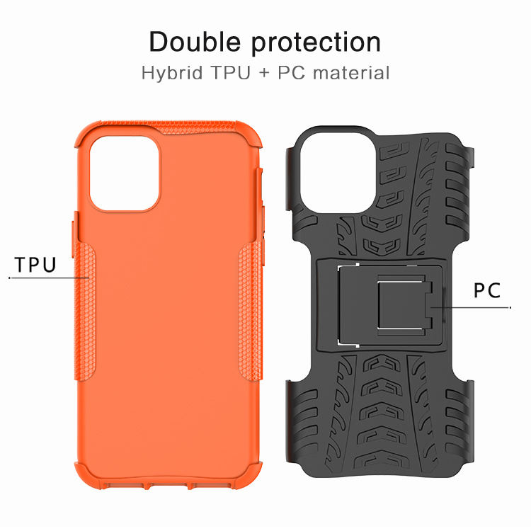 Guangzhou Cell Phone Cases 2 in 1 Manufacturer TPU Cover Case for iPhone 11 Case