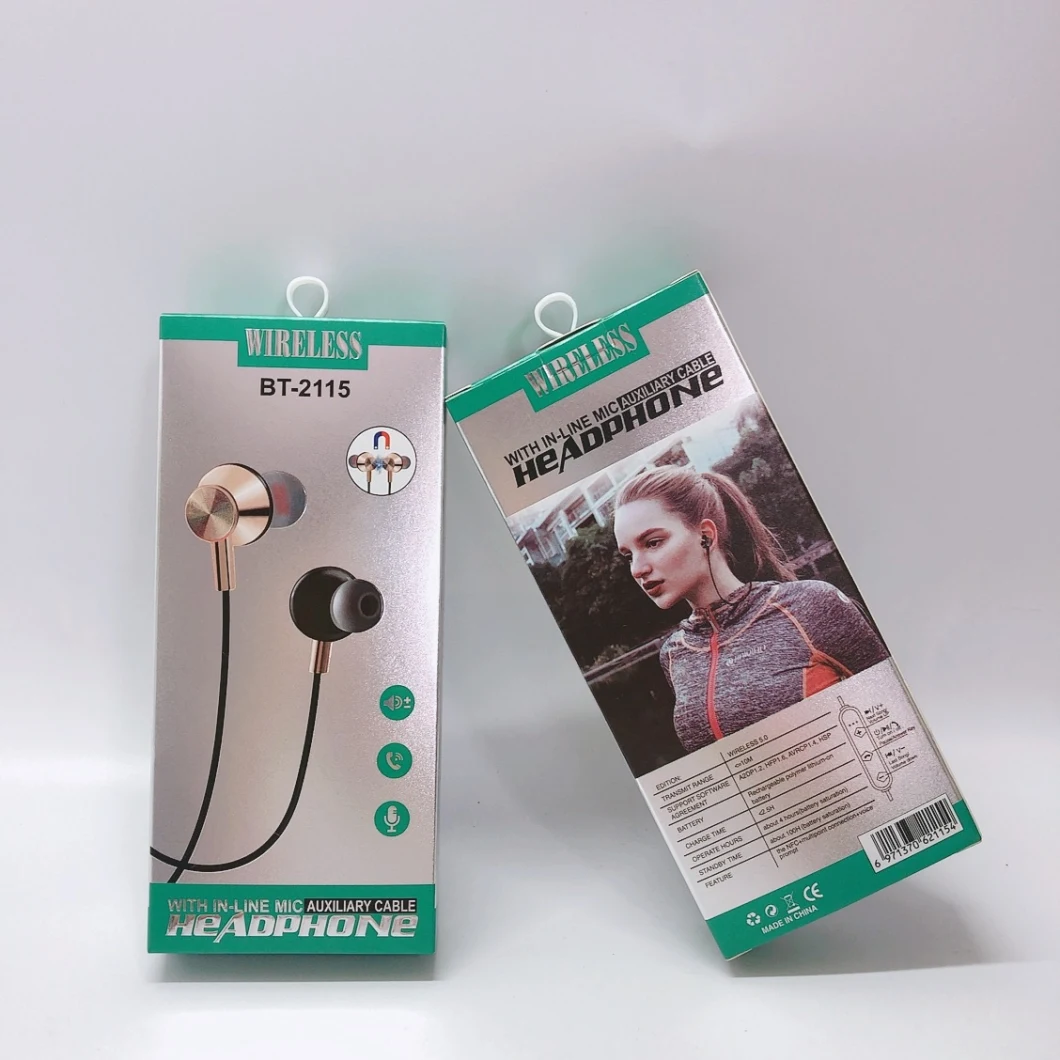 Magnetic Sport Bluetooth in Ear Earphone for Mobile Phone Hands Free Talk