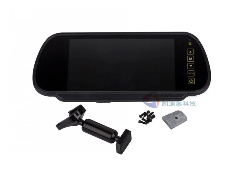 7 Inches Car Mirror Monitor with OEM Bracket Rear View Monitor for Trucks