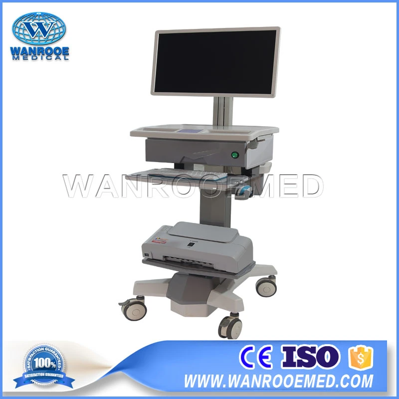 Bwt-001d Medication HD Video Telemedicine Mobile Computer Workstation Laptop Cart