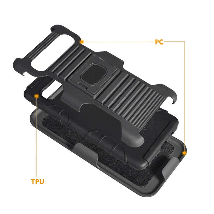 Rugged Armor Magnetic Ring Holder Hybrid Cell Phone Cover for Alcatel 3V 2019 5032W Case