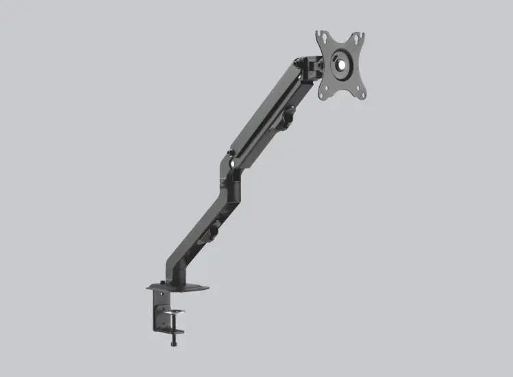 Single Spring-Assisted Mechanical Monitor Arm