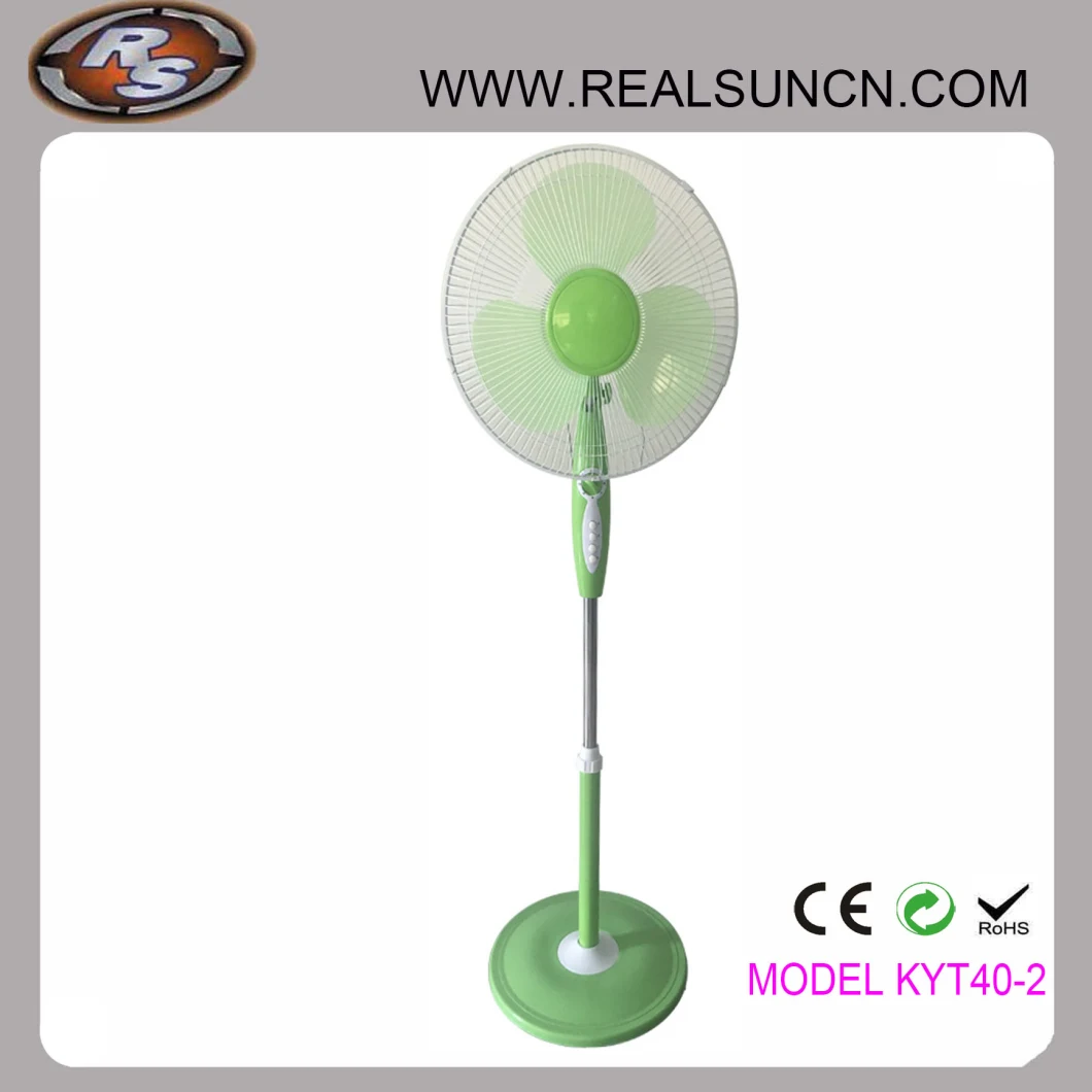 16 Inch Stand Fan with Adjustable Height Wide Oscillating Angle Fan