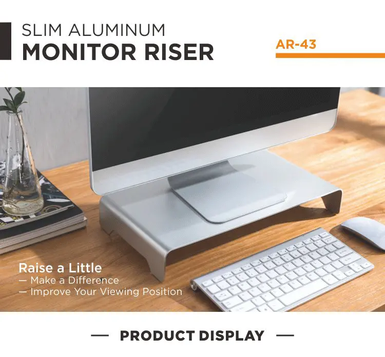 Aluminum Monitor Stand Monitor Riser for Sale