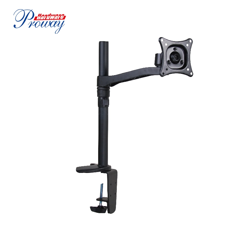 China Manufactory Single Desk Clamp LCD Monitor Arm for 13