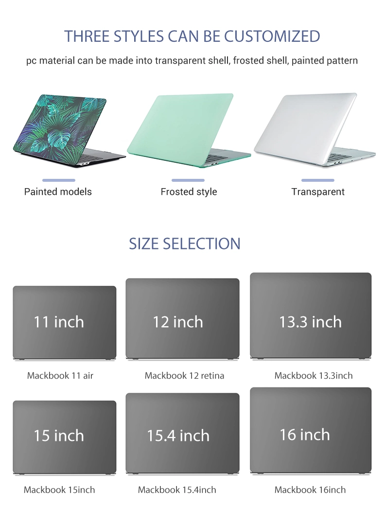 Waterproof Laptop Cover Rainbow Gradient PC Laptop Case MacBook Sleeve