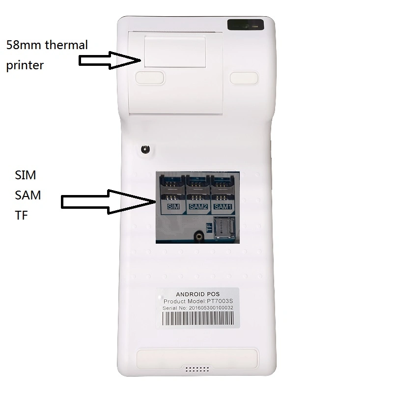 PT7003 Android RFID Reader Smartphone Thermal Printer for Mobile Bank Card Reader POS Devices