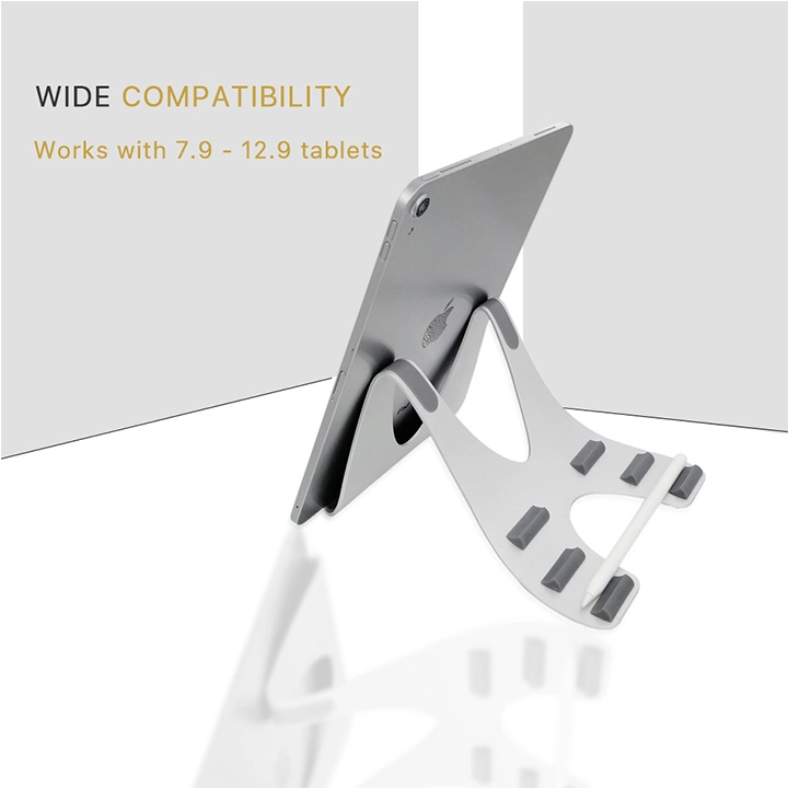Home Office Desk Aluminium PC Mounting Bracket Laptop Book Holder Portable Computer Stand Laptop Stand Desktop Laptop Holder