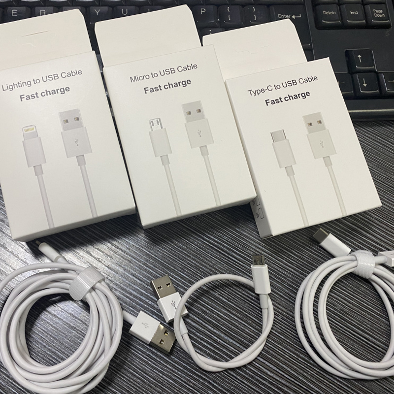 Mobile Phone Accessory 2.1A USB Data Cable for iPhone Charger