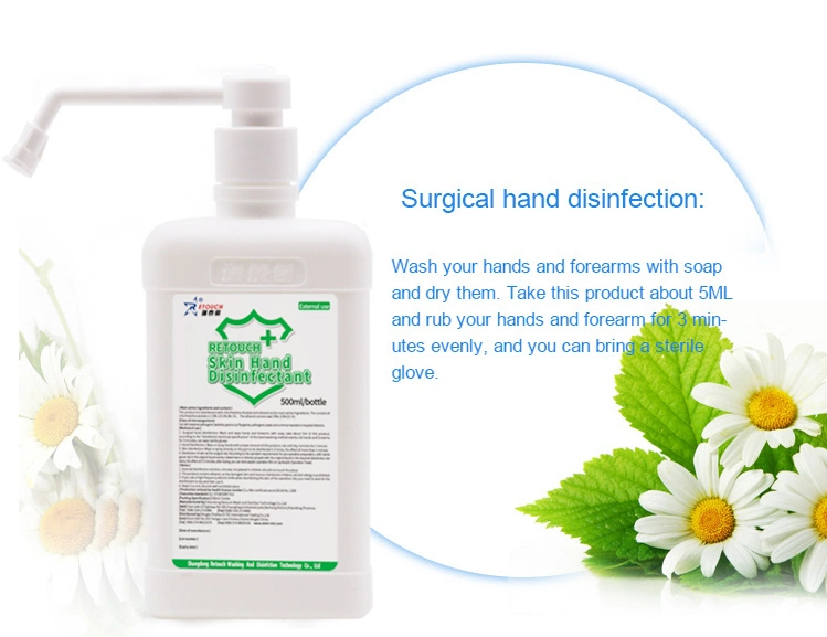 Hand Sanitizer Hand Wash with Chlorhexidine and Alcohol for Surgical Hand and Daily Hand Disinfectant