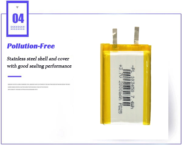 Customized Factory Direct Mobile Power, Digital Products, Medical Devices Lithium Ion High-Rate Polymer Battery