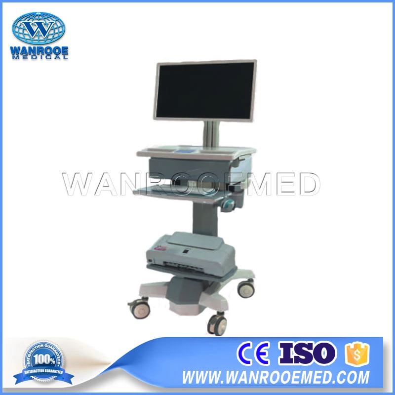 Bwt-001 Medical Equipment Laptop Storage Mobile Nurse Computer Workstation Cart