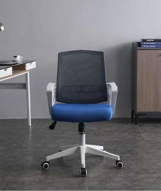 White Cheap Modern Executive Swivel Ergonomic Desk Office Mesh Chair