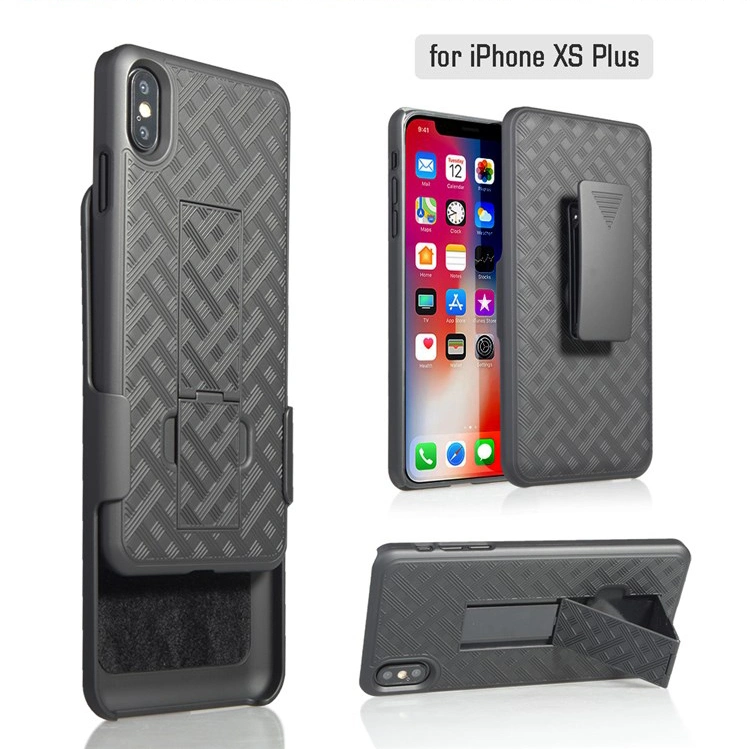Hard Case Cell Phone Stand Holder Hybrid Armor Rugged Case Cover for iPhone X Plus
